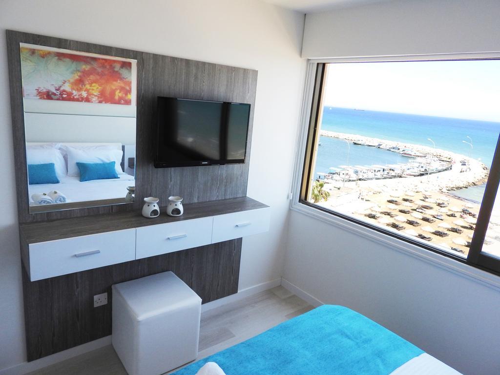 Lazuli Sea View Beachfront Ap 253 Lejlighed Larnaca Eksteriør billede