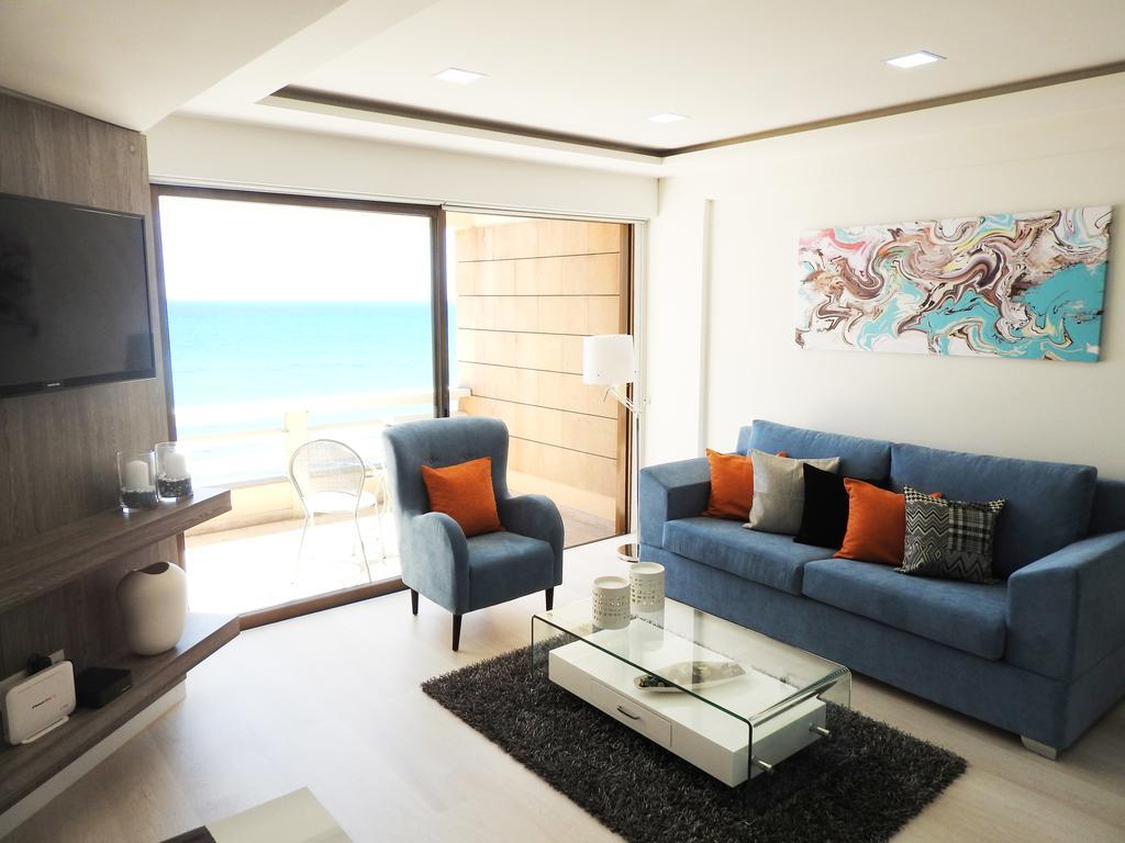 Lazuli Sea View Beachfront Ap 253 Lejlighed Larnaca Eksteriør billede